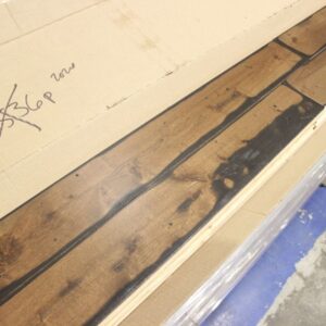 Bois Franc - Merisier - Antique - 4 1/4 x 3/4" - Platinum - Matte