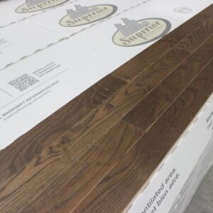 Bois Franc - Frêne - Premier - 2 1/4” x 3/4” - Grizzly - Wire Brossé