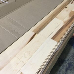 Bois Franc - Érable - Rural - 3 1/4 x 3/4" - Naturel - Matte