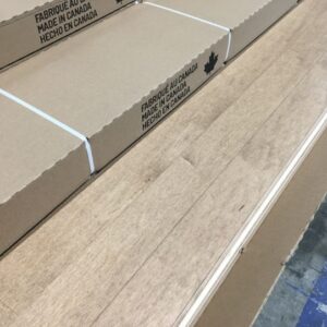 Bois Franc - Érable - Mill Run - 3 1/4 x 3/4" - Latte - Matte