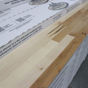 Bois Franc - Érable - Select - 2 1/4 x 3/4" - Naturel - Low Sheen