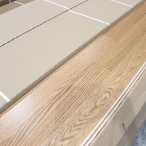 Bois Franc - Oak - Mill Run - 3 1/4 x 3/4" - Crème Brûlée - Matte 20%