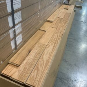 Bois Franc - Chêne rouge - 3 inch 1/4  x 3/4" - Millrun Naturel- Mat Finition, Plancher Marteau