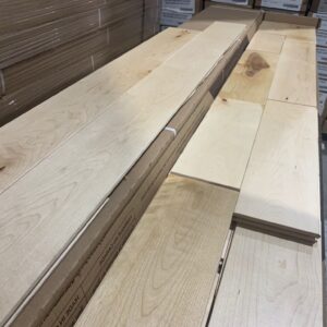 Bois Franc - Érable - Érable 5 Inch 3/4 - Very Rustic - Naturel Mat